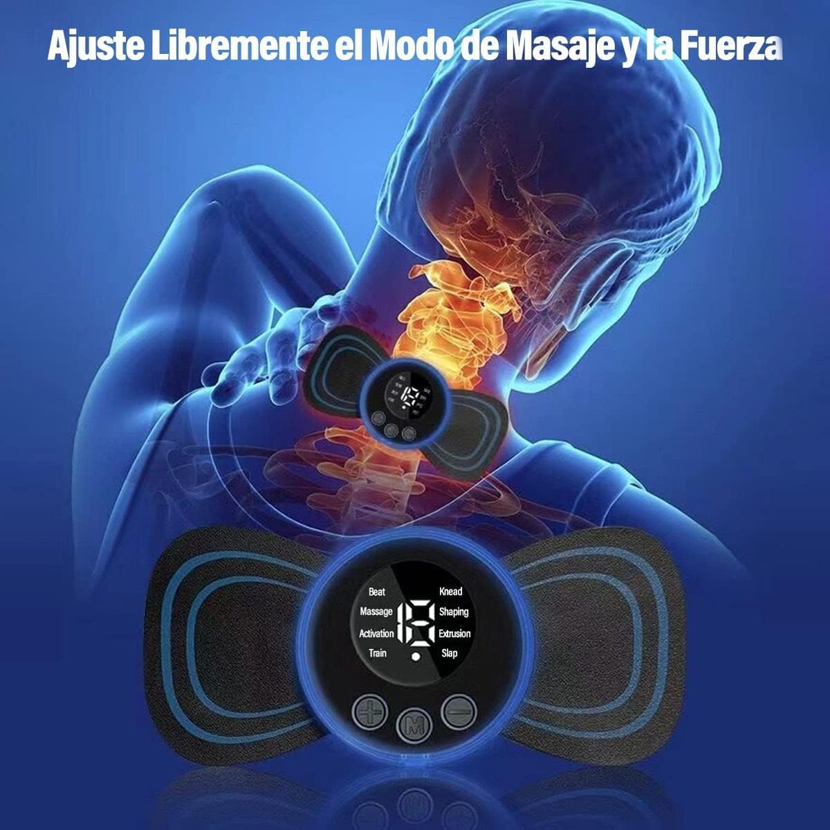 MASAJEADOR MUSCULAR ELÉCTRICO CORPORAL